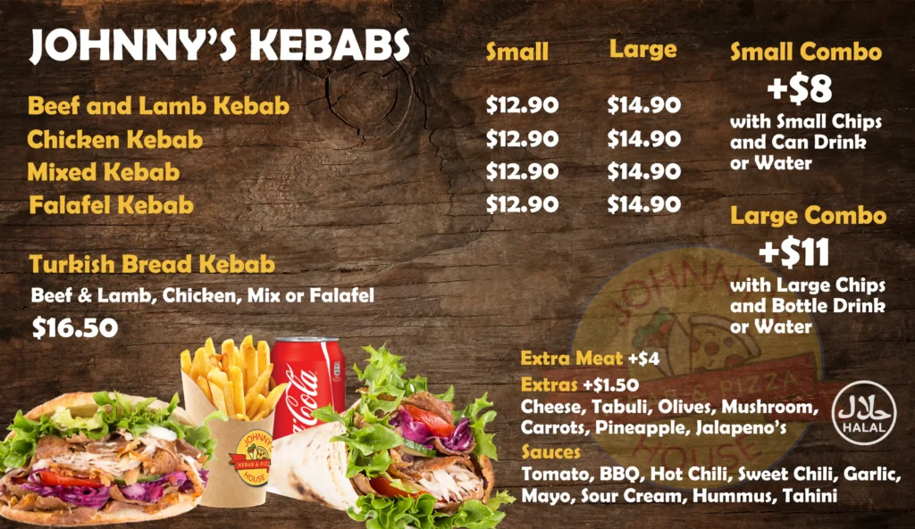 Johnny Best Kebabs in Ashmore Southport Gold Coast