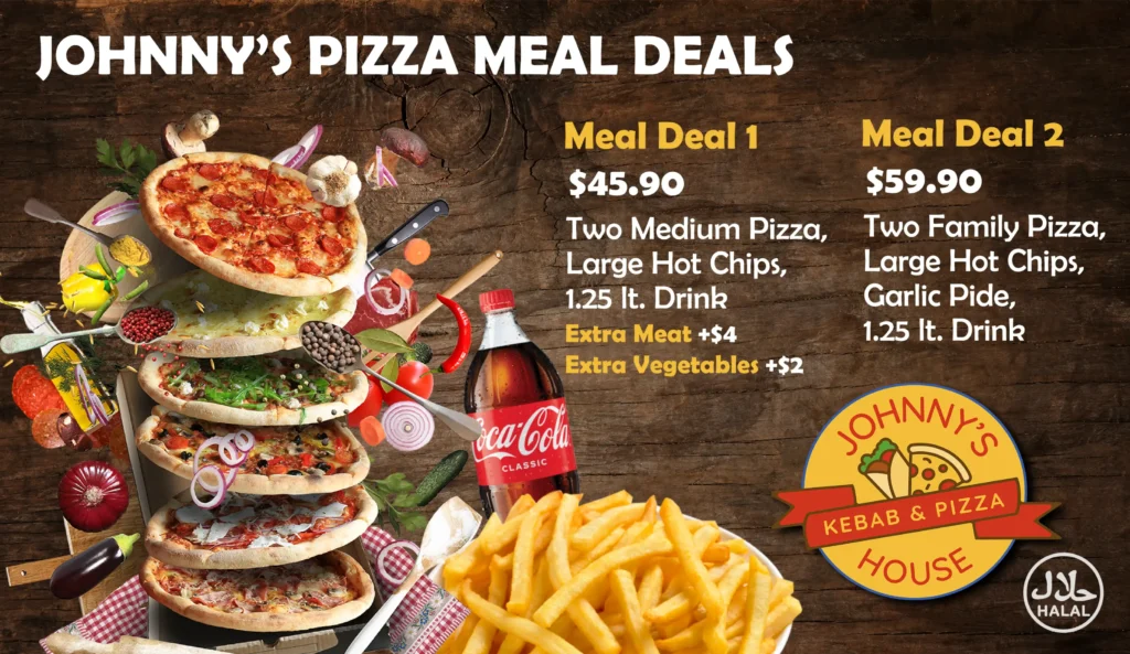 Johnny Best Pizza in Ashmore Southport Gold Coast Meals
